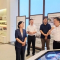 建为新闻 | 岳阳市南湖新区党工委书记王亚丹一行考察调研建为历保,董事长郭伟民参加岳阳市南湖新区上海文旅招商座谈会